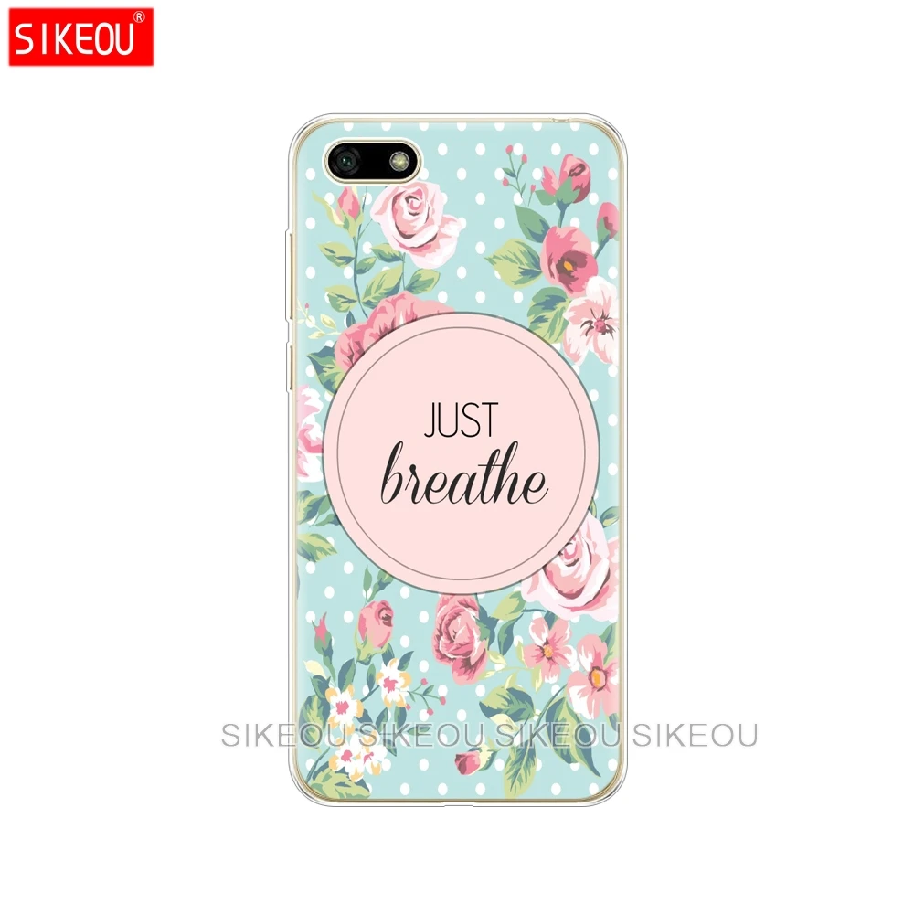 For Huawei Honor 7S 5.45" Case Huawei 7S Cover Soft TPU Various Coque Honor 7S 7 S Phone Case Fundas For Huawei Honor7S - Цвет: 10491