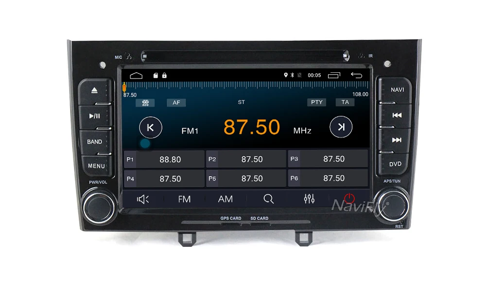NaviFly Android 7,1 автомобильный Радио gps навигатор для peugeot 308 408 308SW Авторадио мультимедийный плеер 4G wifi BT RDS карта