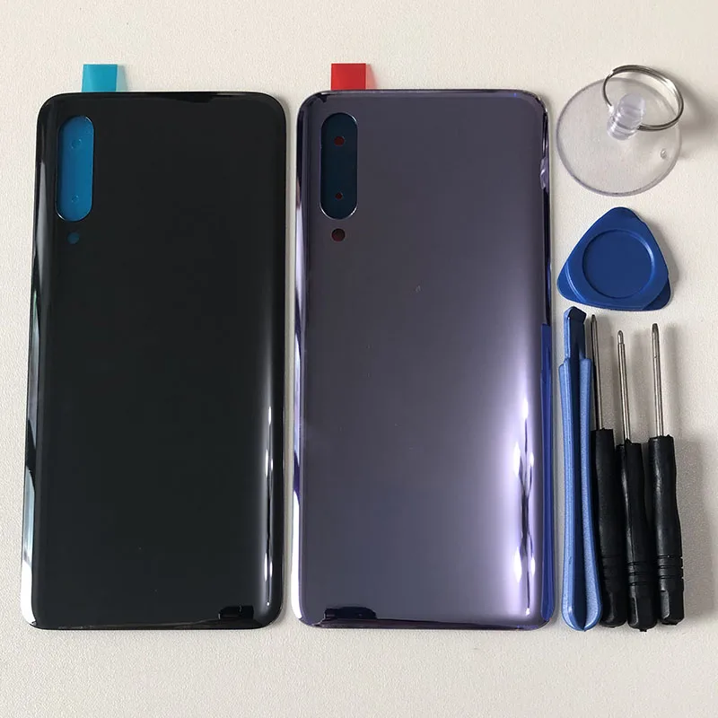 M& Sen для 6,3" Xiao mi 9 mi 9 mi 9 M9 mi 9 mi 9 стеклянная задняя крышка батарейного отсека чехол задняя дверь с черной рамкой камеры