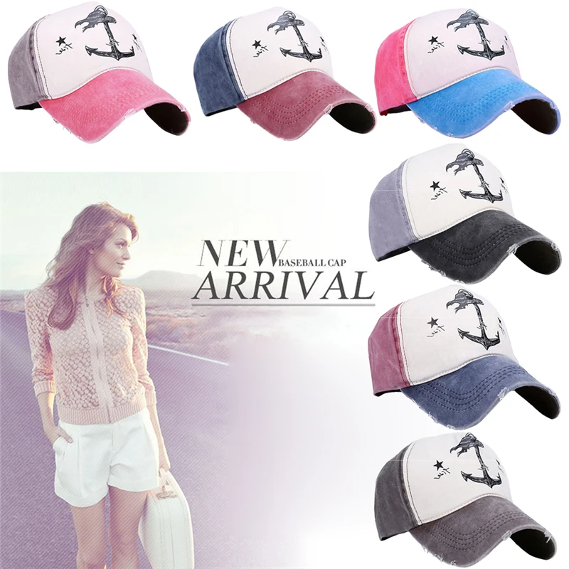 Весна Осень Шапки для пары мужчин и женщин из чистого хлопка бейсбольные кепки Do