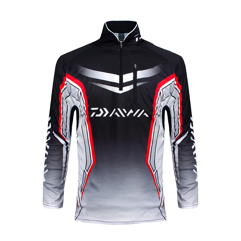 Для мужчин бренд DAIWA dawa рыболовство костюмы Camisas Pesca УФ Защита влаги влагу одежда