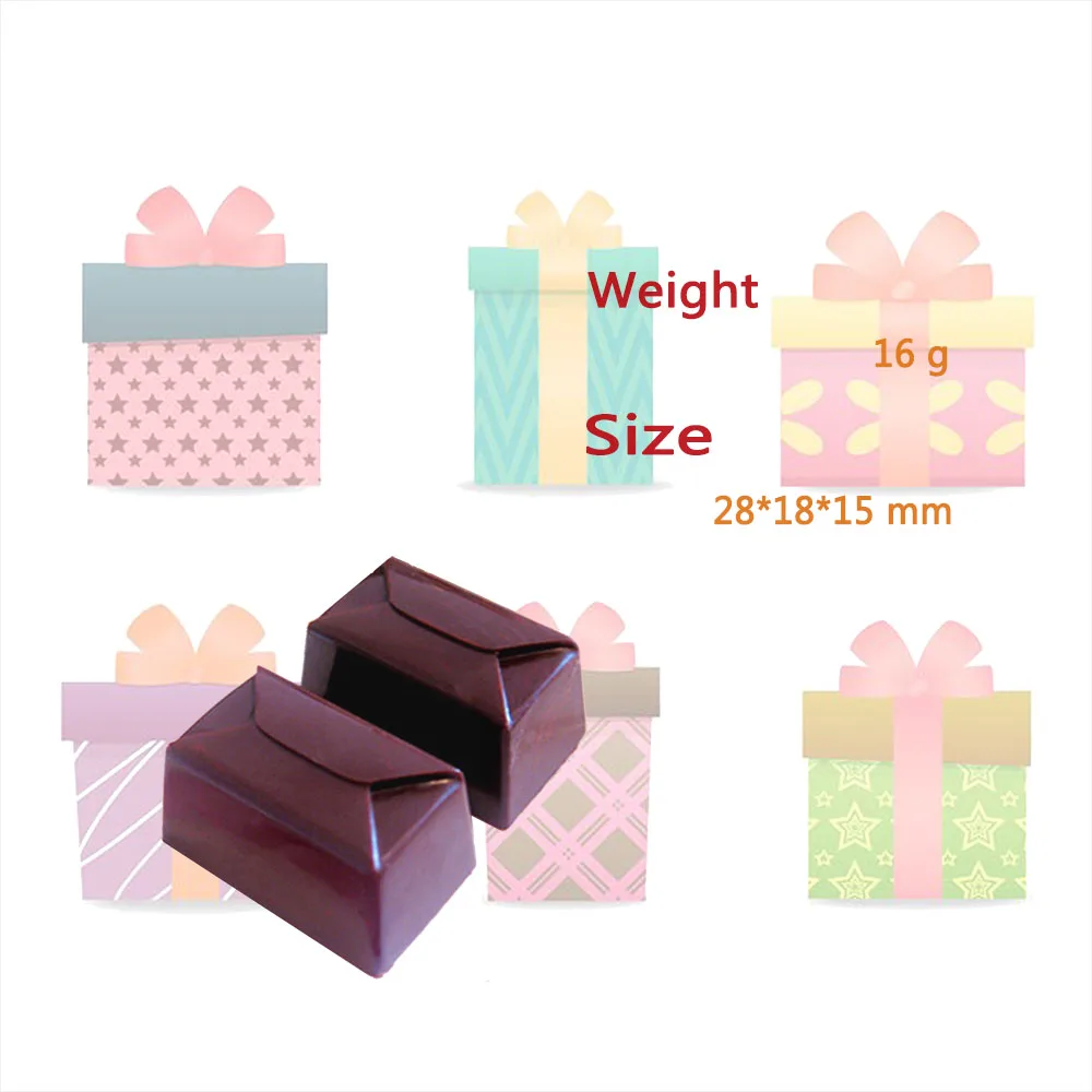 Форма для выпечки в форме подарочной коробки форма шоколада из поликарбоната