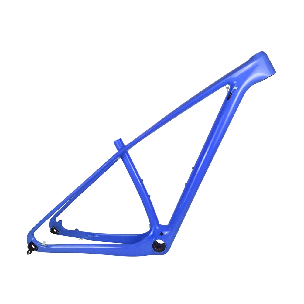 Blue Color Spcycle Сверхлегкий 29er 27,5 er карбоновая MTB велосипедная Рама 650B Горный велосипед карбоновая рама совместима 142*12 мм и 135*9 мм 11 цветов - Цвет: Blue Color