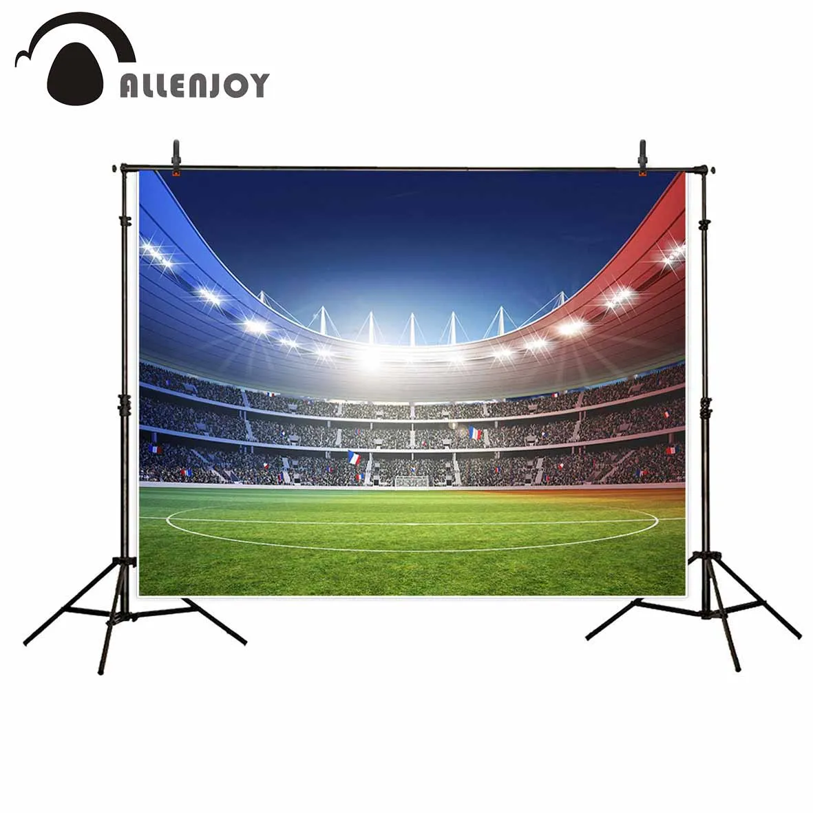 Фотофоны Allenjoy из винилового материала для фотосъемки с изображением голубого