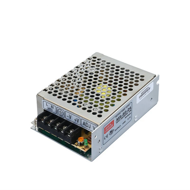 

MS-50-24 small constant voltage waterproof switching power supply, high voltage DC switching power supply