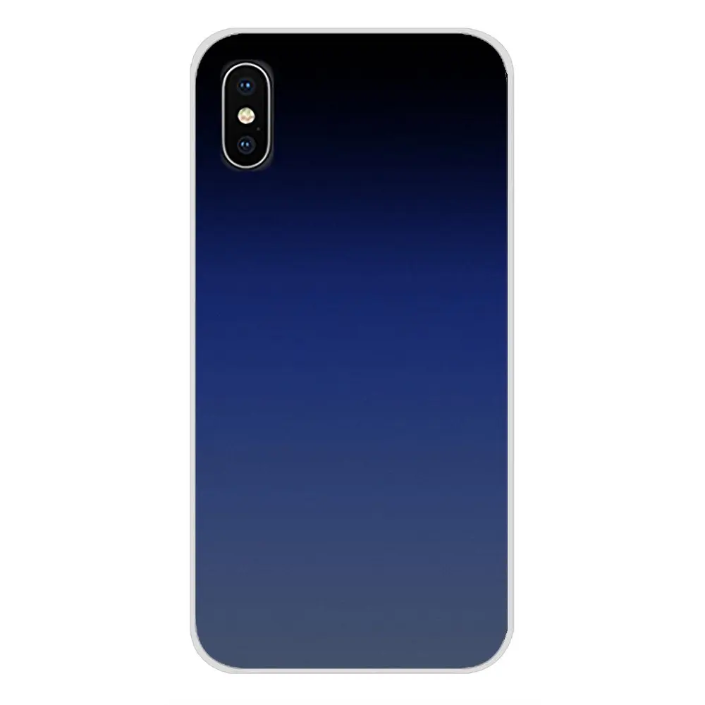 Градиентные меняющие цвета прозрачные мягкие чехлы для Apple iPhone X XR XS MAX 4 4S 5 5S 5C SE 6 6S