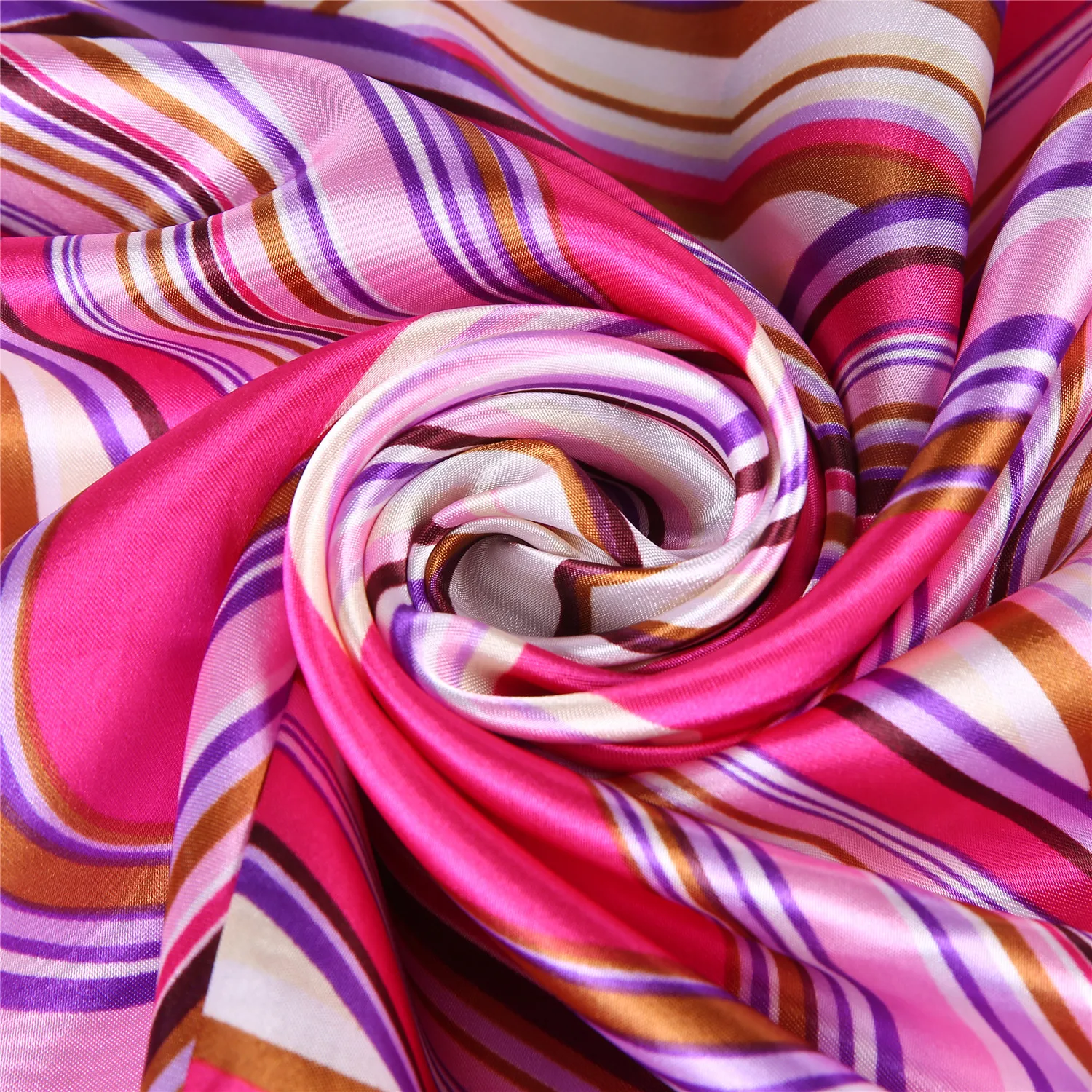 Женщины Платок Весна Лето Профессиональный Twill Шелковый Обертывания Шали