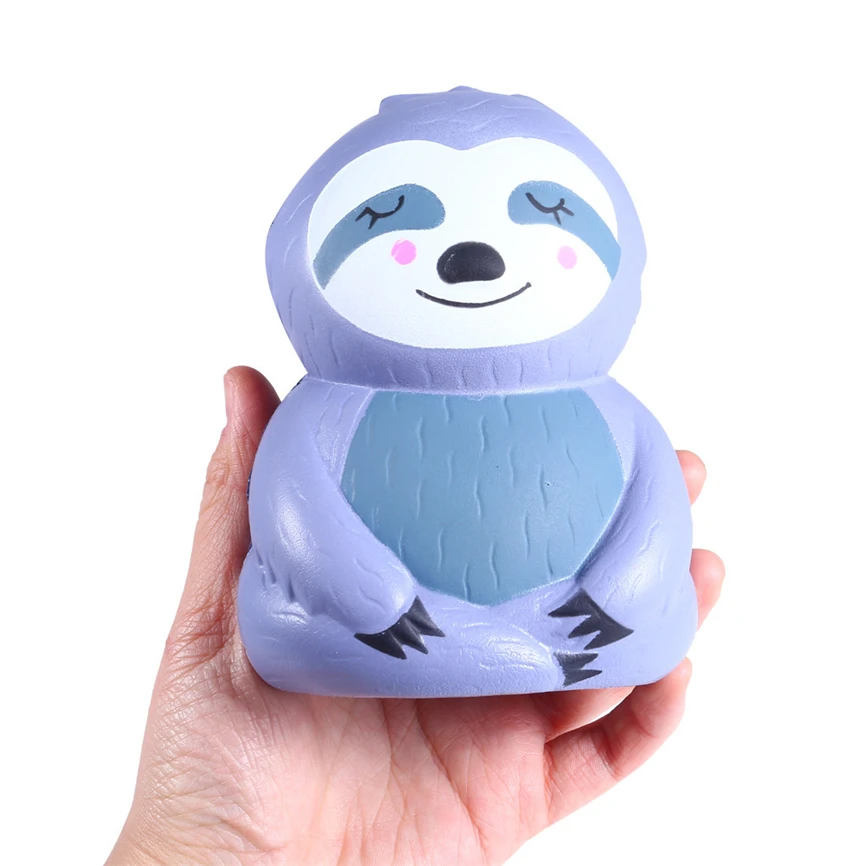 Детская игрушка сжимающая Kawaii анти стресс ленивый медленно поднимающийся