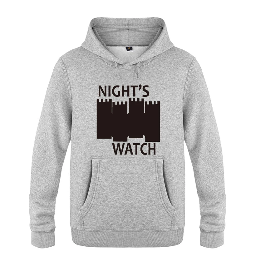 Nights Watch Игра престолов толстовки мужские 2018 Мужской пуловер свитшот