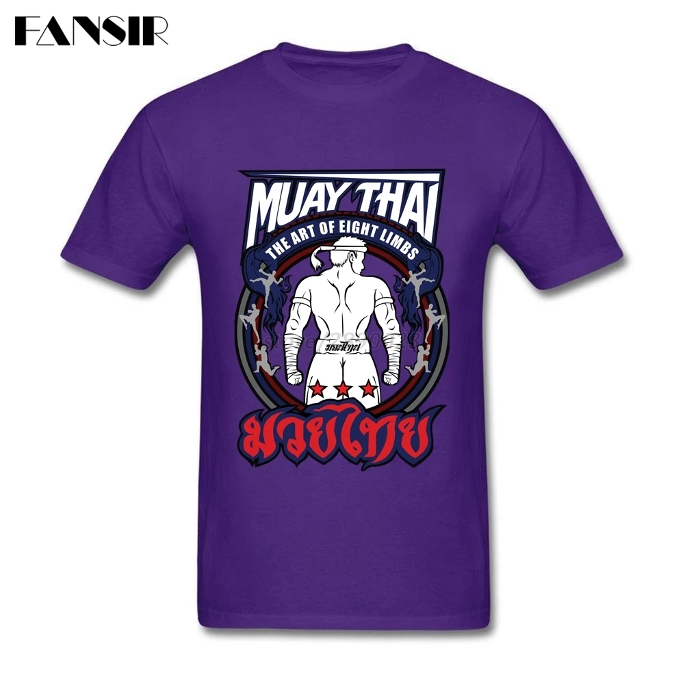 Летняя мужская футболка Мужская Muay Thai Strong Back Fighter с логотипом коротким рукавом