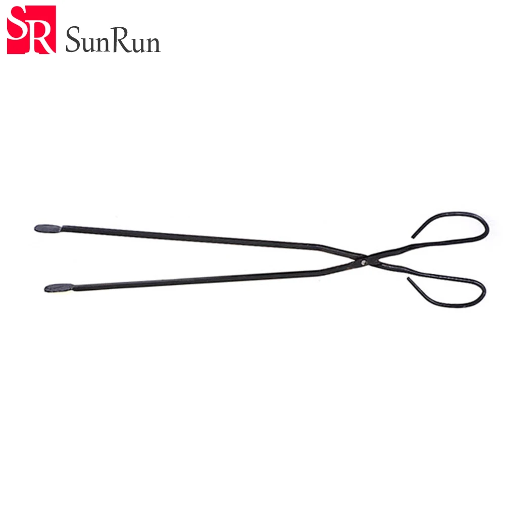 Домашние щипцы для пожара Плоские с длинной ручкой сбора мусора ручные железные