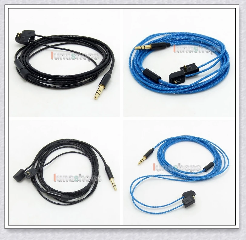 

Super Soft OFC Black Skin Earphone Cable For Etymotic ER4B ER4PT ER4S ER6I ER4 LN004717*