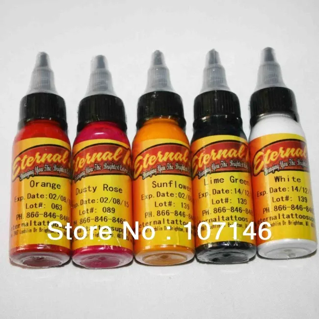 Чернила для татуировок Pro 40 цветов 1 унция 30 мл|ink power|ink refill kit epsonink jeans |