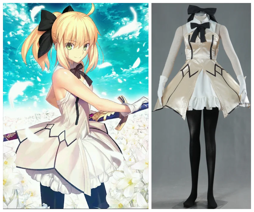

Fate Zero Fate stay night Altria Pendragon карнавальный костюм на Хэллоуин