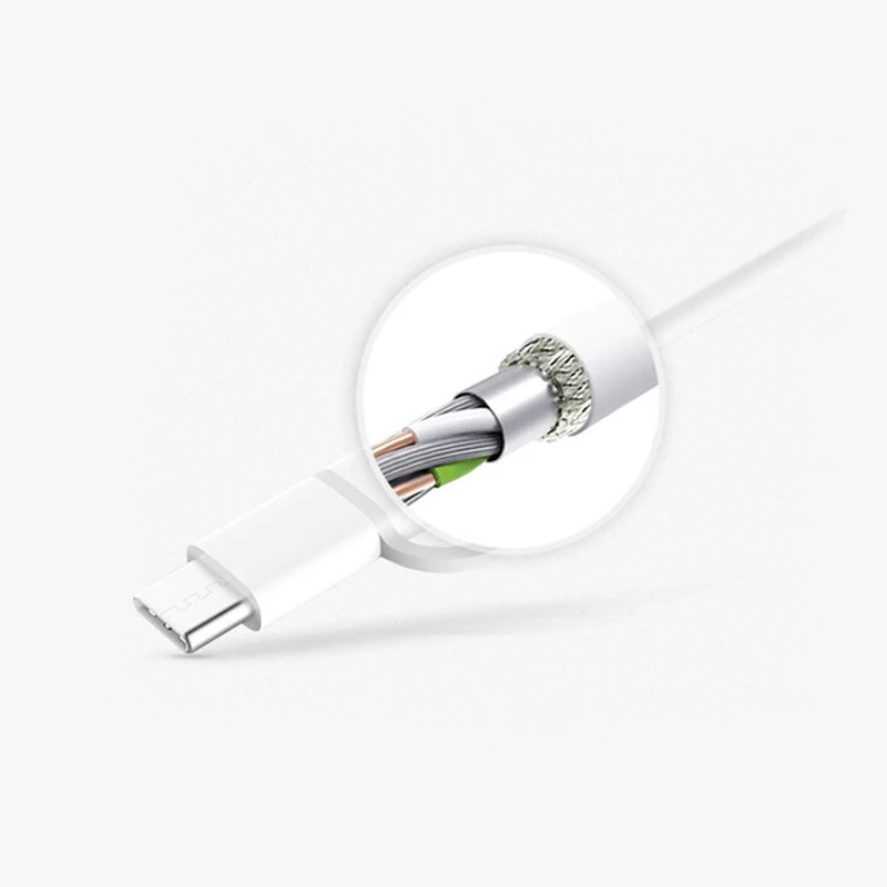 Xiaomi два в одном зарядный кабель Micro USB для Type-C поддержка быстрой зарядки смартфона