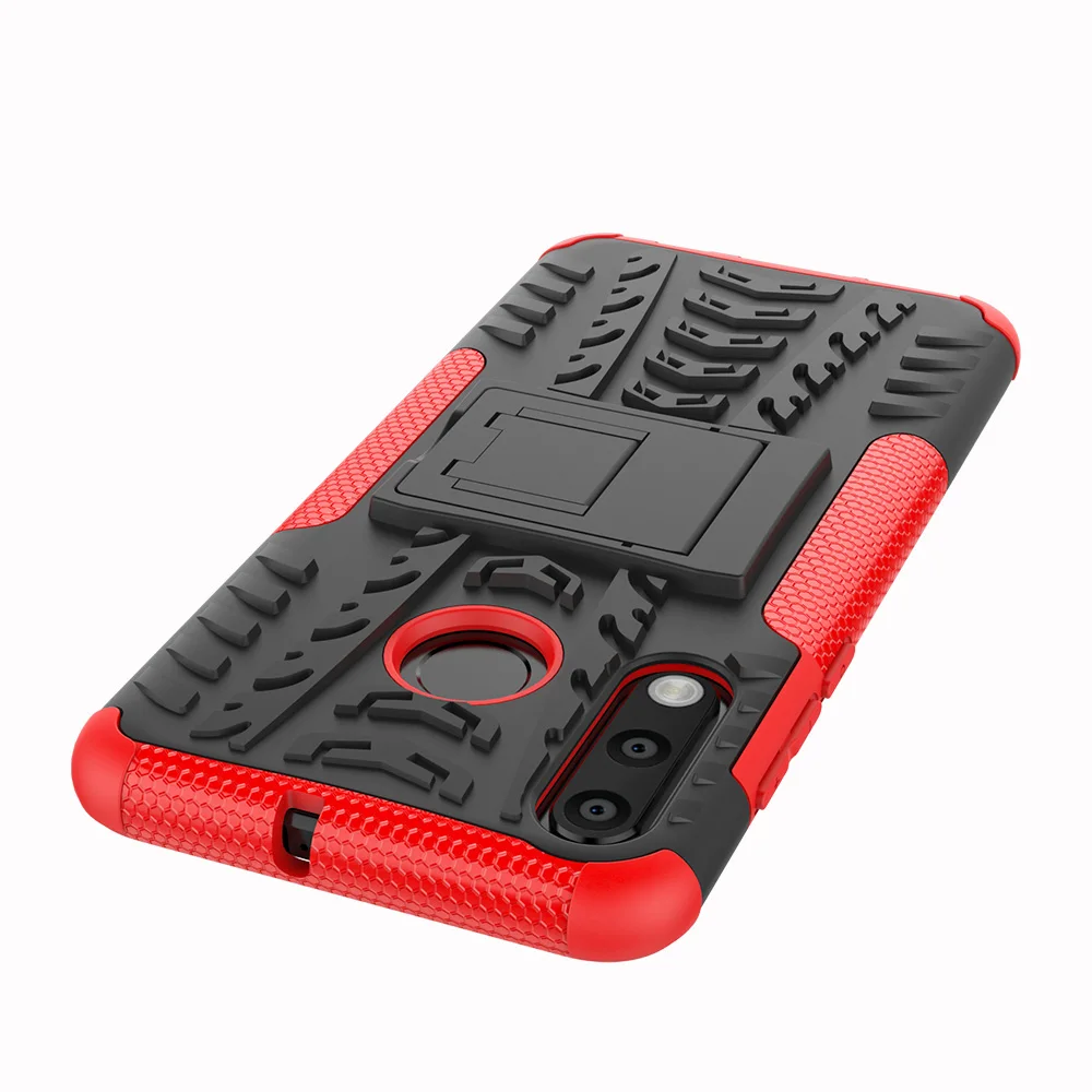 For Huawei P30 Lite Case Hybrid TPU Armor Silicone Rubber Hard Back Cover Shockproof Impact | Мобильные телефоны и