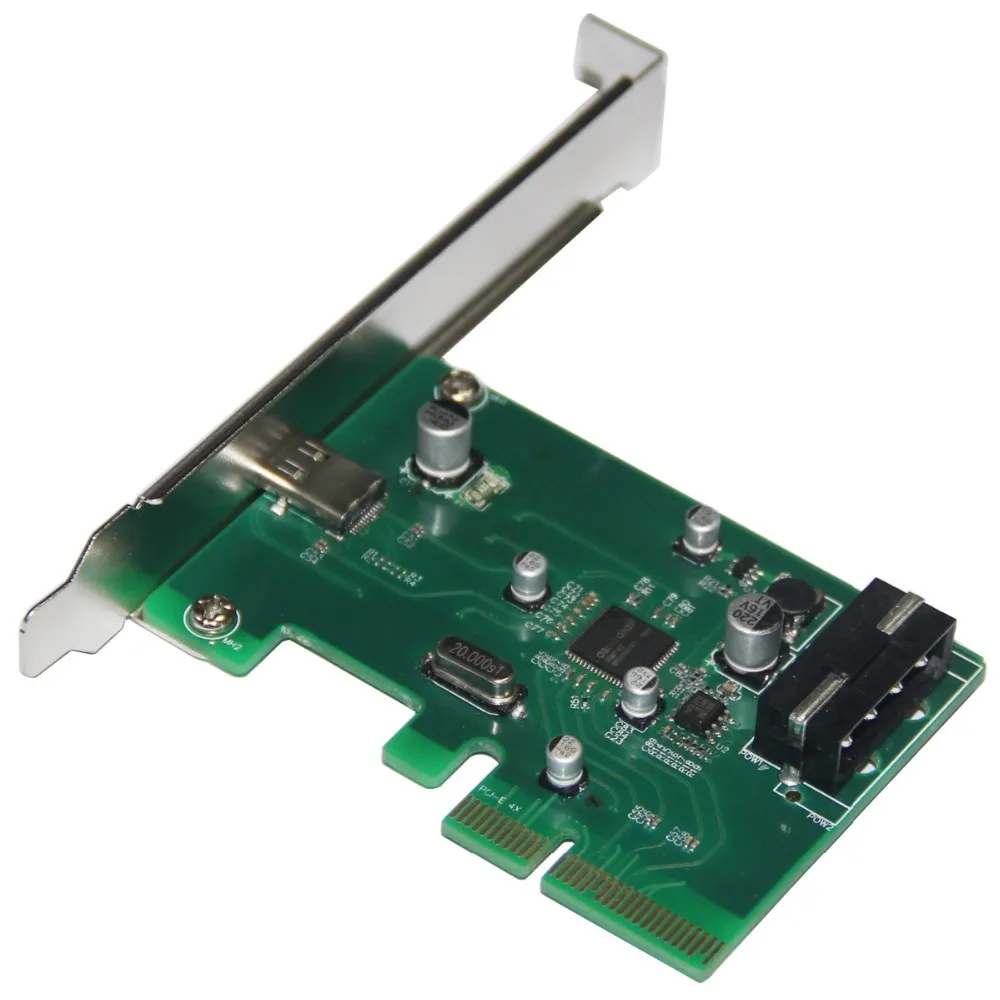 Преобразователь PCI Express x4 на USB 3 1 10 Гбит/с | Компьютеры и офис