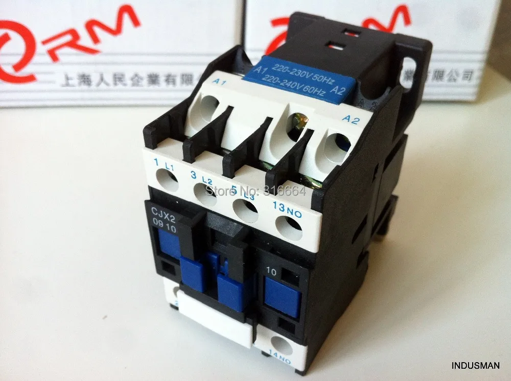 CJX2 0910 AC Контактор 9 A 3 фазный полюсный NCC 220V 50/60 Гц катушка|contactor dc|contactor 220vcontactor coil |