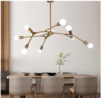 magic bean molecular foyer chandeliers tree shape creative design modern decor nordic postmodern light fixtures