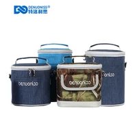 functional square picnic cooler pack portable insulated thermal food picnic lunch bags packs for outdoor picnic bento bag a080