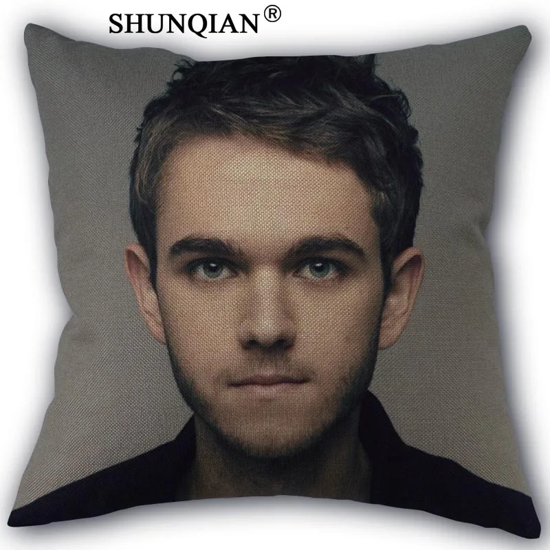 Новое поступление zedd изготовленный на заказ Хлопковый чехол для подушки s молнии