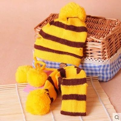 Yellow Новые головные уборы для собак, шарфы, леггинсы, Полосатый Шар, розничная и, аксессуары для домашних животных, товары для щенков, таксы, чихуахуа - Цвет: Yellow