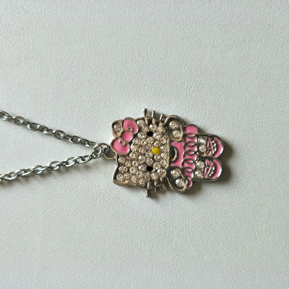 Цепочки и ожерелья cat Jewelry Bojiux Нержавеющая сталь цепи Цепочки и Ожерелья Подвески милый котенок кошка Цепочки и ожерелья s Модные украшения для женщин