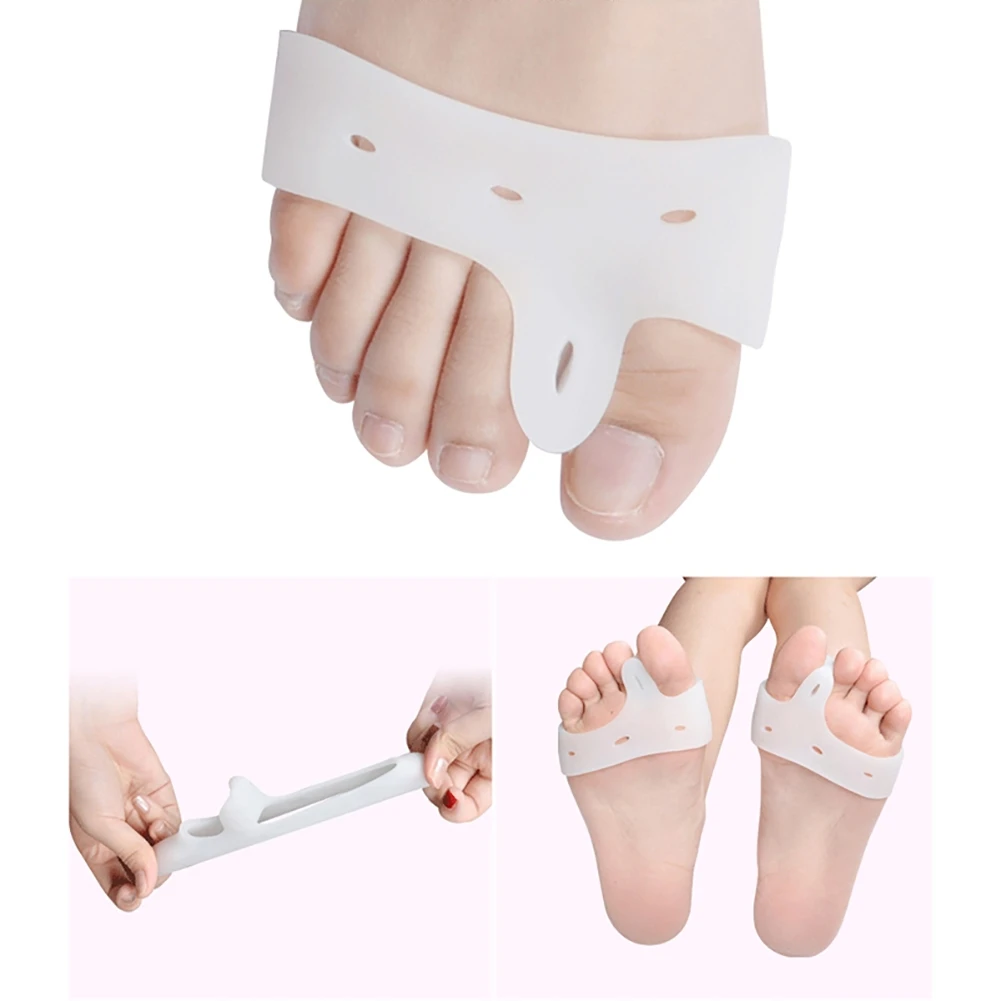 

Toe Separator Orthotics soft silicone Insoles Hallux Valgus Toe Bone Valgus Pro Corrector Foot metatarsal Gel Feet Care tool