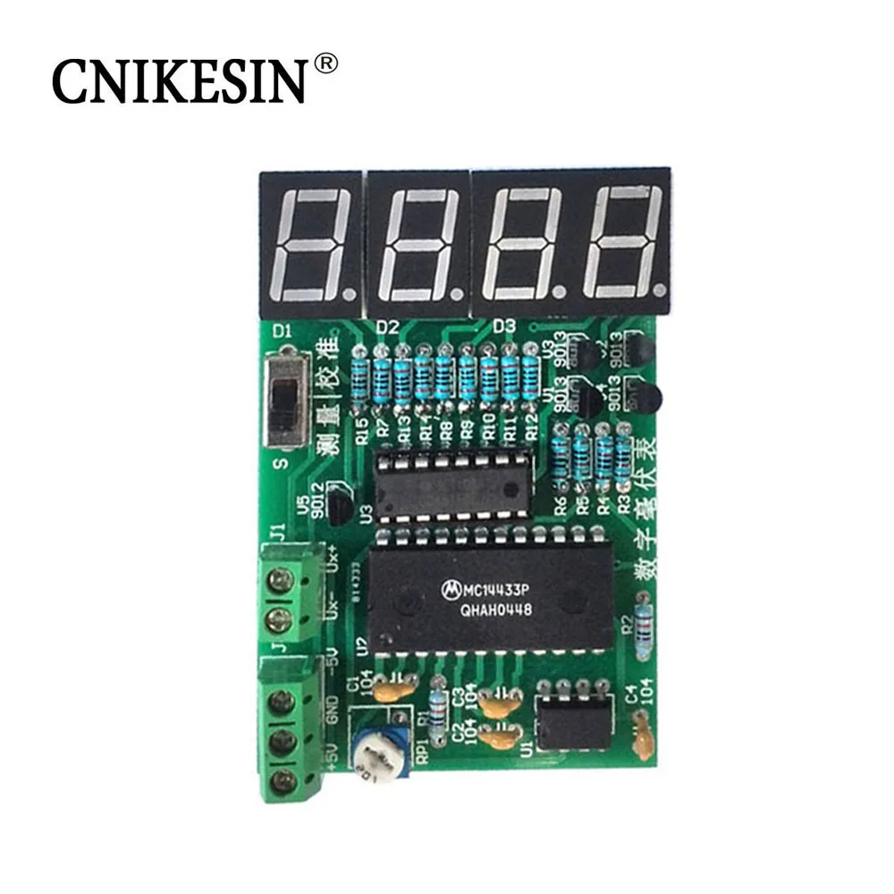 CNIKESIN diy цифровой милливольтметр DIY комплект электронного производства запчасти и