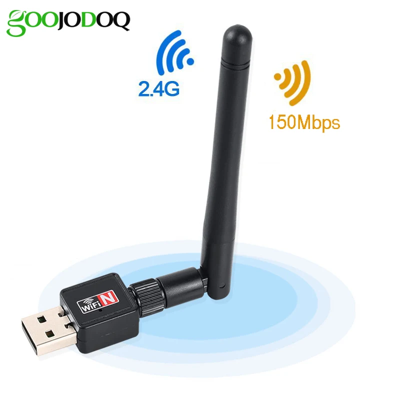 USB Wifi адаптер 150 Мбит/с 2 4 ГГц Беспроводной сетевая карта беспроводной локальной