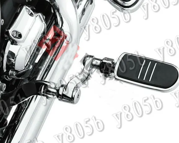 Хромированные подножки для Honda Shadow Spirit Saber Aero ACE Steed VLX 400 600 1100 DLX VTX1300 32 мм 38