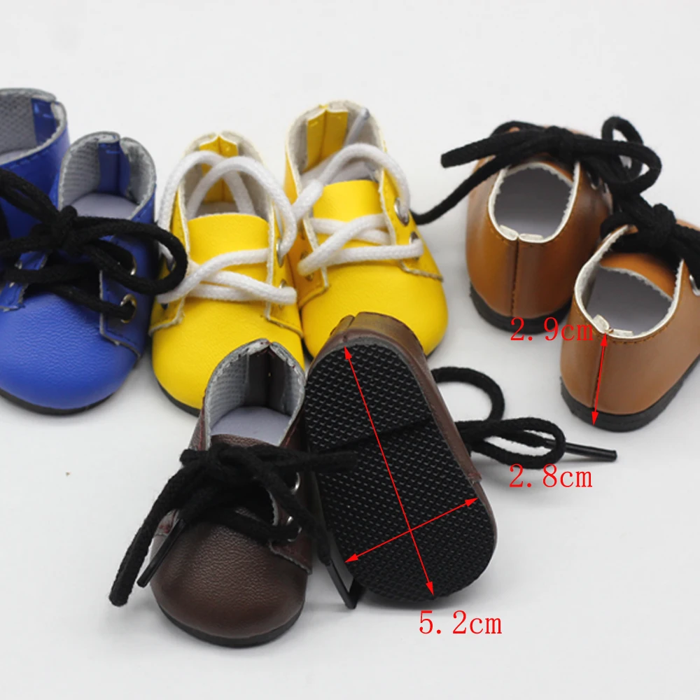 5cm Doll Shoes For 1/4 BJD 14 Inches american Baby Fashion Mini with Socks High Quality Accessories |
