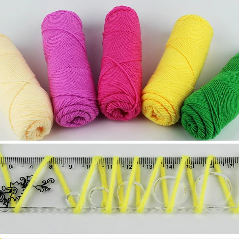 Оптовая продажа 3 балла/лот из мягкой натуральной толстой хлопчатобумажной пряжи