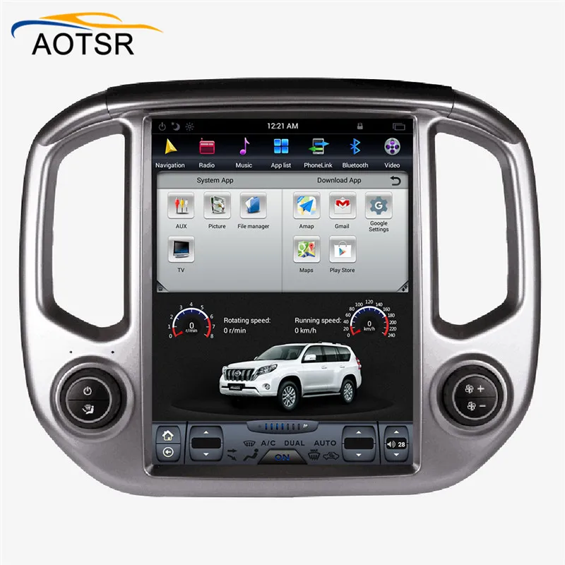 Tesla стиль большой экран мультимедиа для Android плеер для Chevrolet Colorado/GMC CANYO- Радио Стерео gps навигация wifi