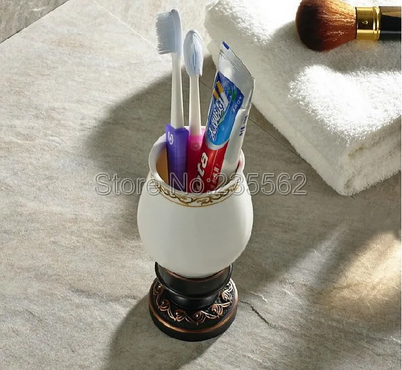Черные латунные держатели для зубных щеток lba474 набор керамических чашек