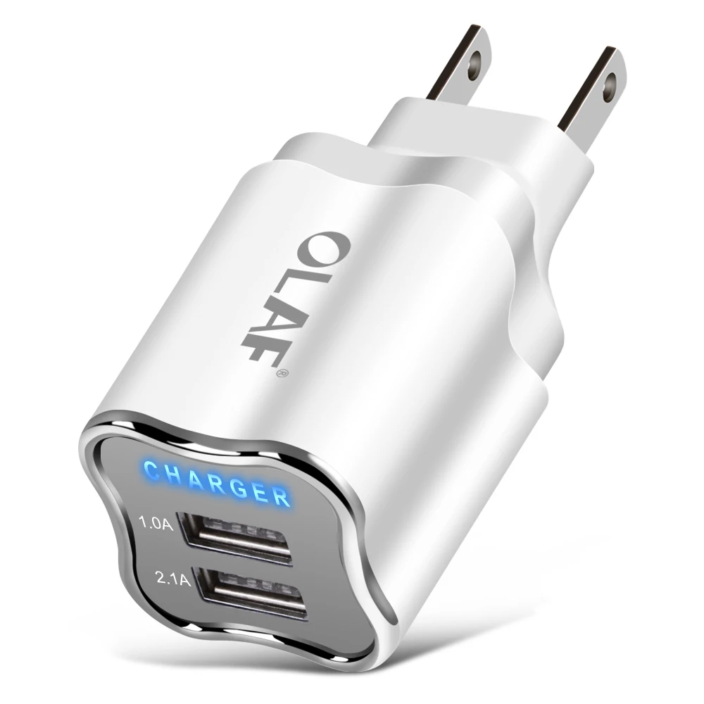 Олаф USB зарядное устройство для iphone xs max настенное USB зарядное устройство EU/US штекер портативный адаптер питания Зарядка для samsung S8 S9 huawei xiaomi