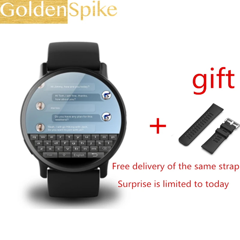GOLDENSPIKE Android G Phone 7.1 MT6739 Quad Core 1GB + 16GB 8MP Camera 900mAh 4G / 3G 2G SIM data call smart watch men | Электроника