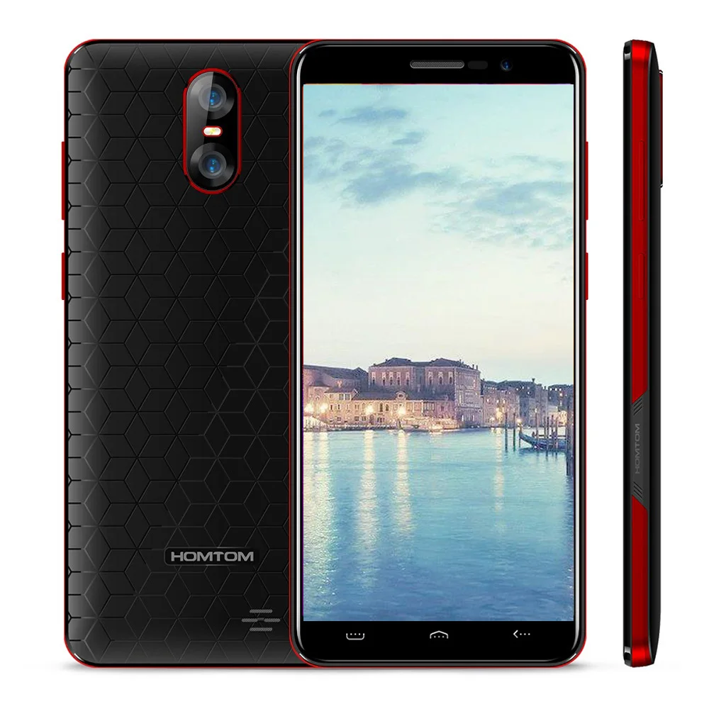 HOMTOM S12 3g смартфон 5 0 inch Android 6 MTK6580 4 ядра 1 ГБ Оперативная память 8 GB Встроенная 8MP + 2MP
