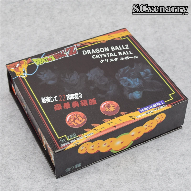7 шт./лот 3.5 см Dragon Ball Z DragonBall Звезд Хрустальный шар Мячи Новый в коробке Best подарок