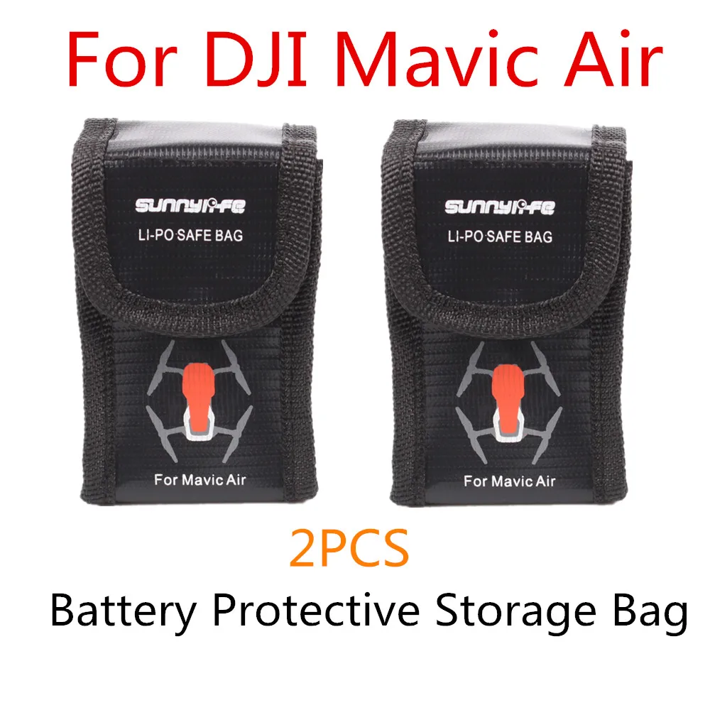 2 шт./лот DJI Mavic Air Battery Защитная сумка для хранения LiPo безопасная Взрывозащищенная