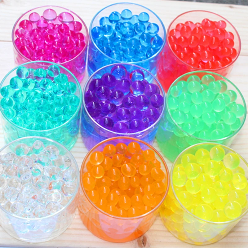 12 упаковок 6000 шт. гелевые шарики цветов|balls growing in water|water beadswater bead gel |