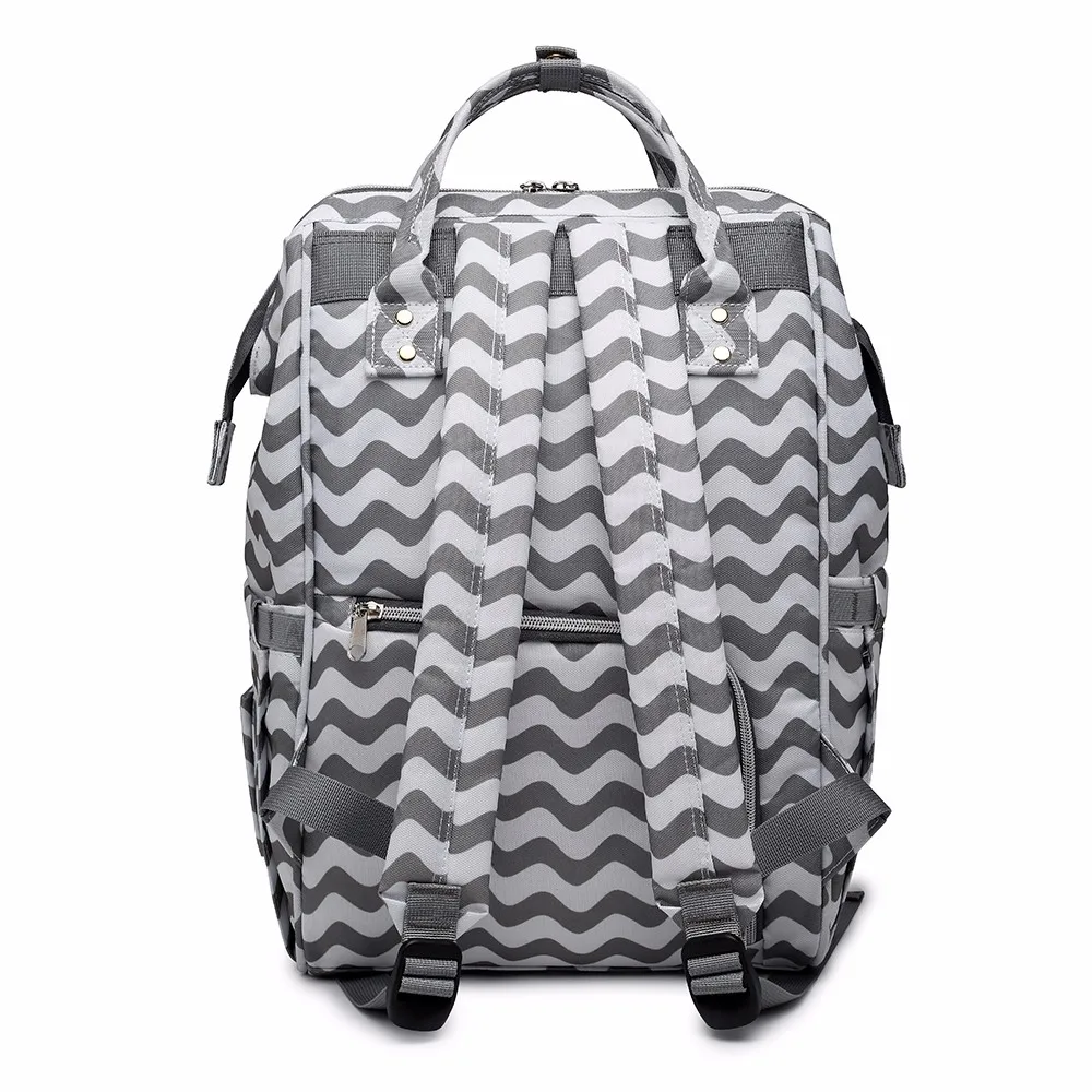 Улучшенная сумка для подгузников с USB портом Детская на крючок детской коляски