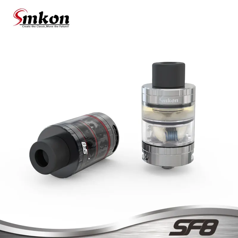 Оригинальный бак Smkon SF8 RTA 2 мл 24 мм диаметр столба 4 отверстия сборка верхней части