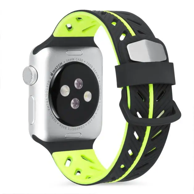 Ремешок от производителя для apple watch 42 мм 38 40 44 резиновый спортивный ремешок iwatch 4 3