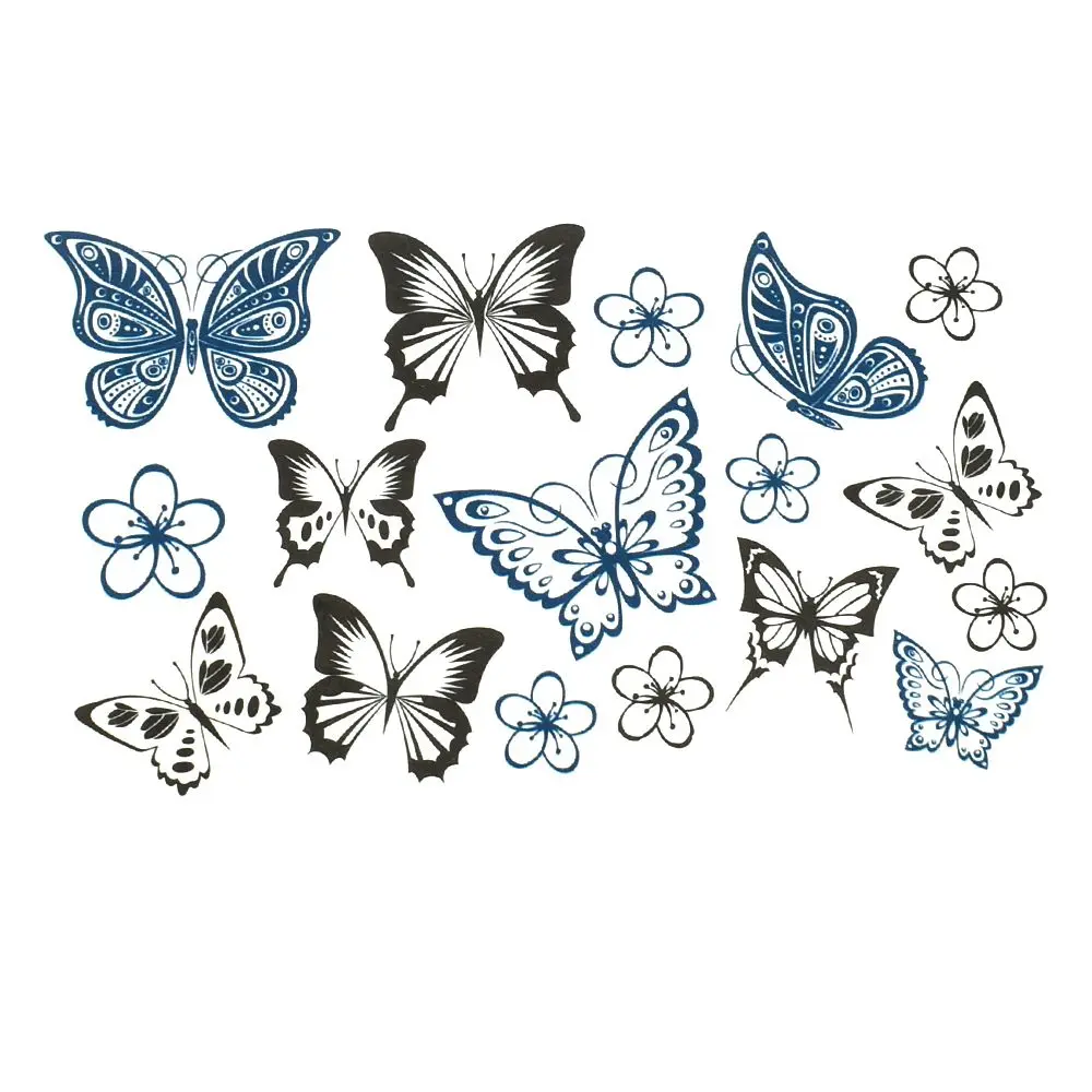 

Sexy Fashion Butterfly Body Art Waterproof Elegant Temporary Tattoo Sticker DIY Beauty Body Art Easy Wear And Clean