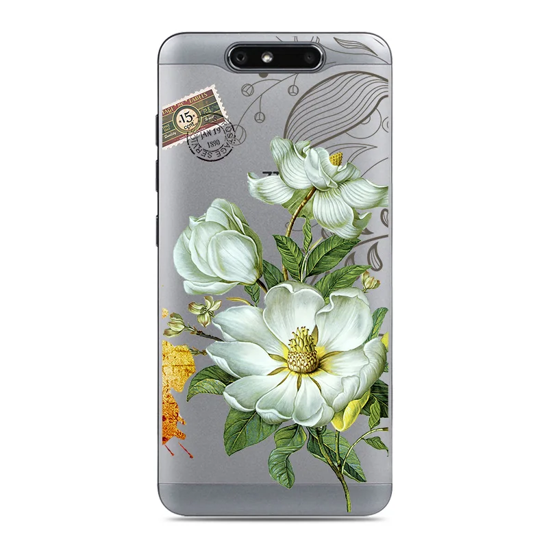 Tfshining Phone Cases for ZTE Blade V8 5.2&quot Soft Silicone Back Cover Case For bags Fundas Capa | Мобильные телефоны и
