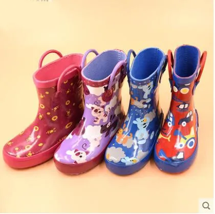 Free shipping 2018 Children's shoes Boots Boys rubber Rain boots Baby Children Boy FTW | Детская одежда и обувь