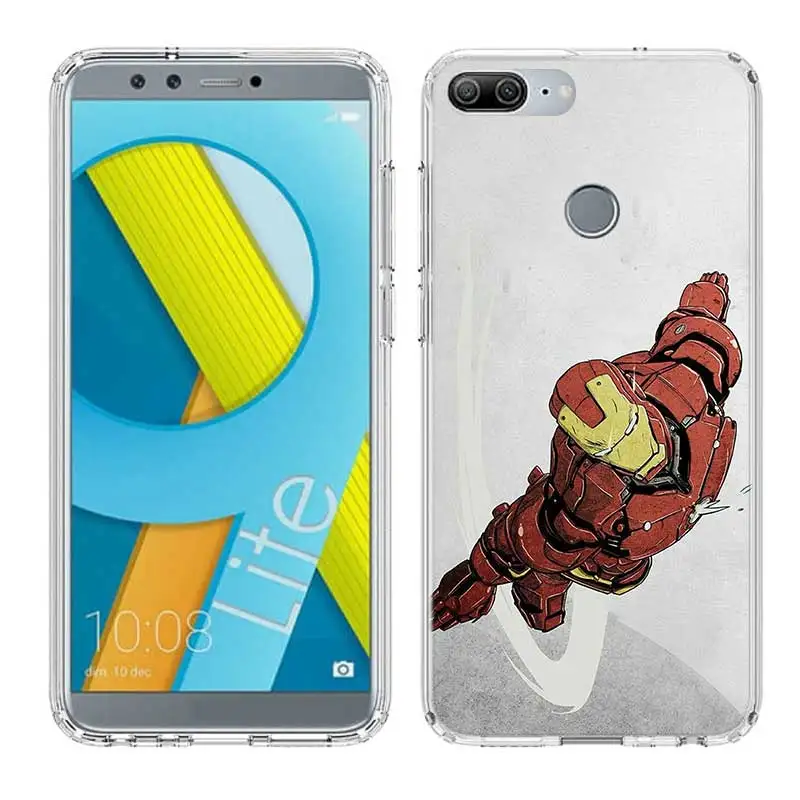 Iiron человек без маска Fundas силиконовый чехол для телефона для huawei Honor 20 Pro 10 9 lite 8X 8A 20i 8C 8 S V20 Y5 Y6 Y7 Y9 крышка