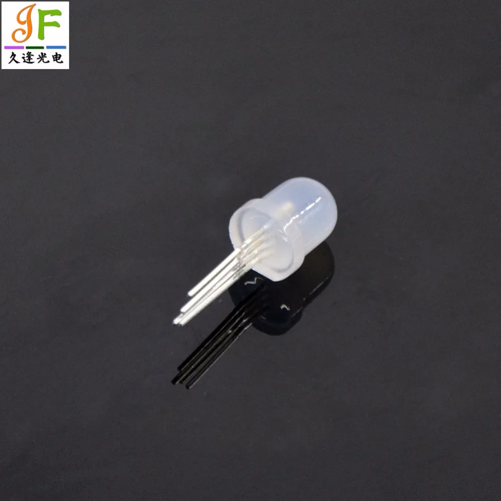 10 шт. круглый светодиодный RGB Чип WS2811 APA106 P9823 F5 5 мм F8 8 полноцветный чип в