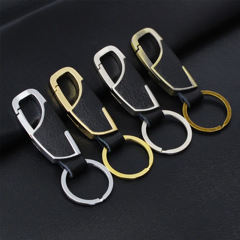 Модные брелоки кожа металлические брелки автомобильный брелок держатель кольца